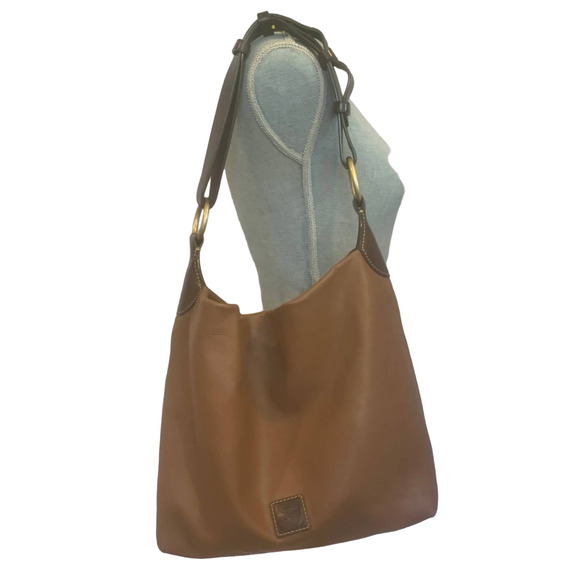 Dooney & Bourke Leather Handbag brown - Picture 10 of 11